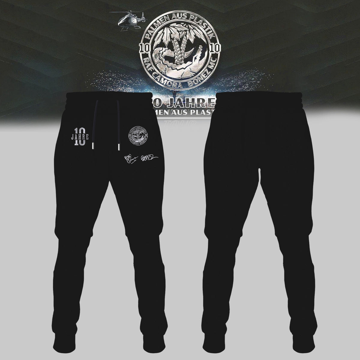 _.,RAF Camora & Bonez MC “10 Jahre Palmen aus Plastik Tour” . Limited Edition Signature Jersey