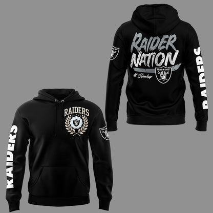 V3. Limited Edition Raiders Football Dareke Young’s Hoodie