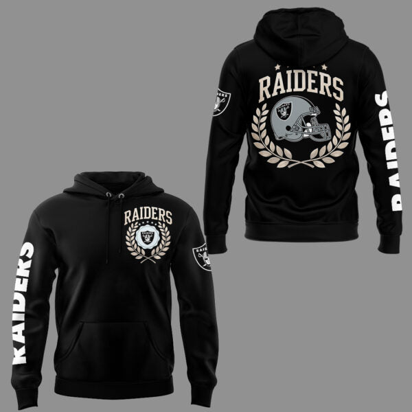 V2. Limited Edition Raiders Football Dareke Young’s Hoodie