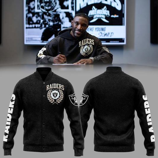 Limited Edition Raiders Football Dareke Young’s Jacket