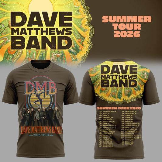 Limited Edition DMB 2026 Tour 🎻🤠🌵 Shirt