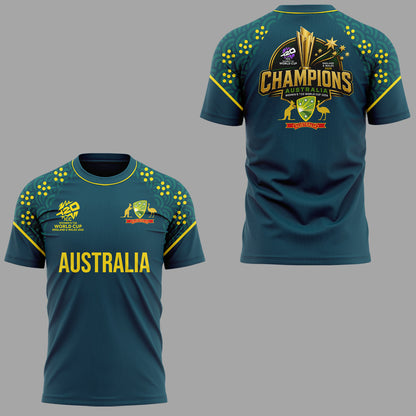 Aussie Women’s 🏏🇦🇺 2026 T20 World Cup Champions 🏆 Shirt-KC07062604