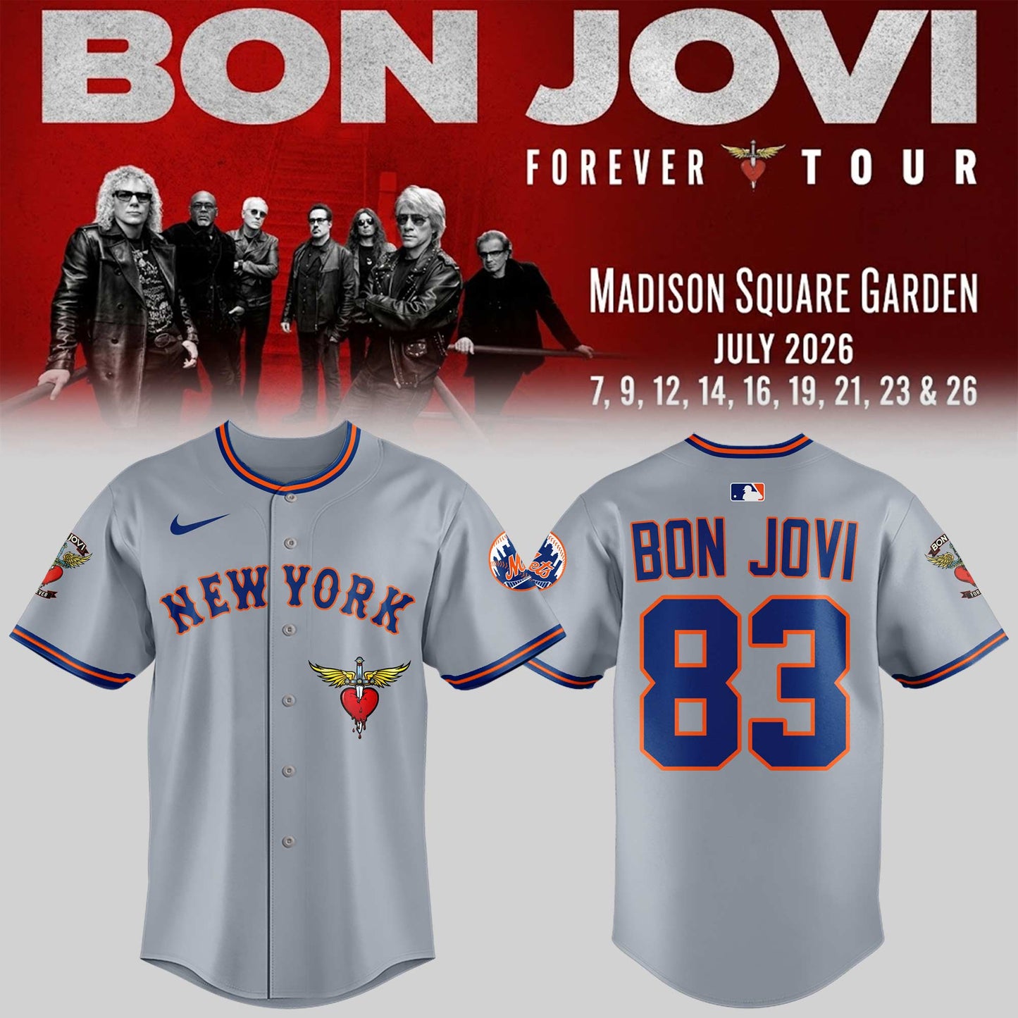 Limited Editon Forever Tour 2026 Jersey