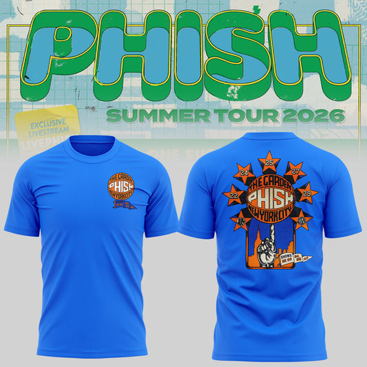 Limited Edition Summer Tour 2026 at Madison Square Garden,NY 🎸🐠 Shirt