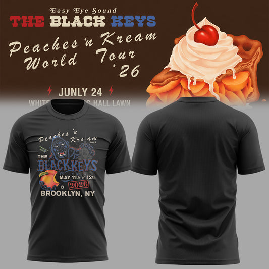 Limited Edition The Black Keys Tour 2026 Tshirt