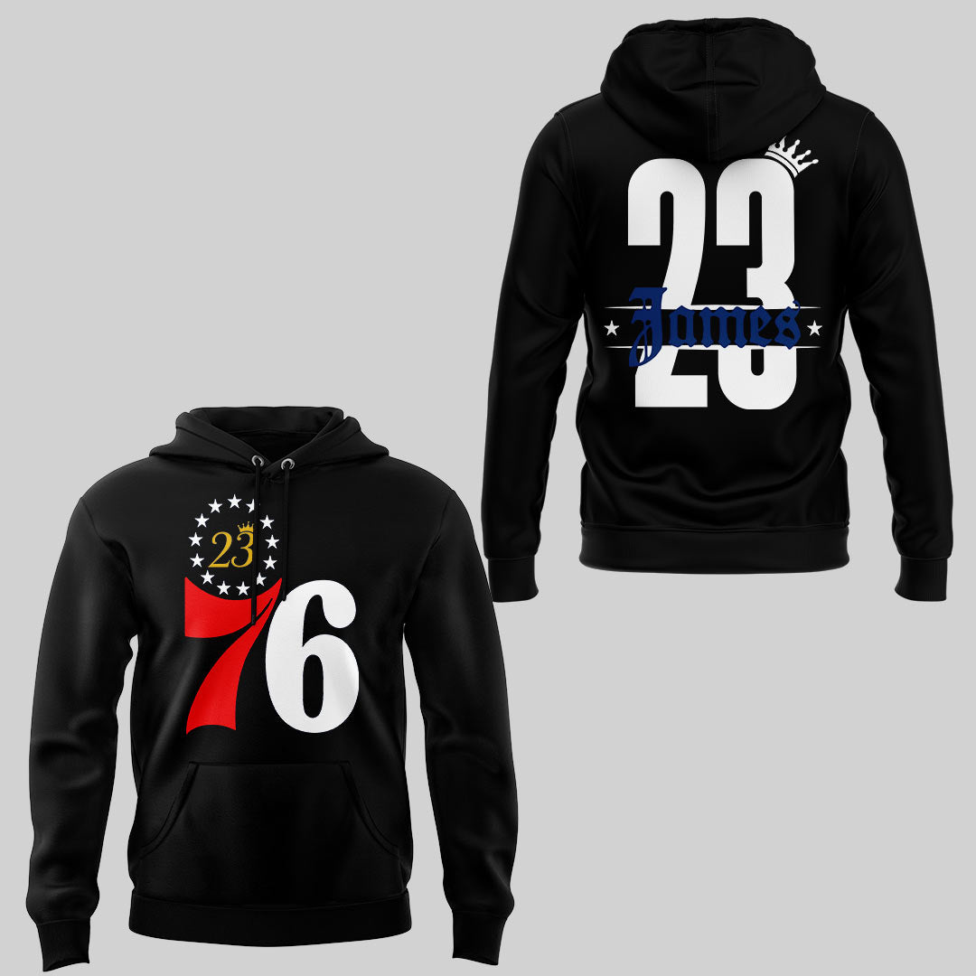 Limited Edition Welcome LBJ To The Sixers Hoodie