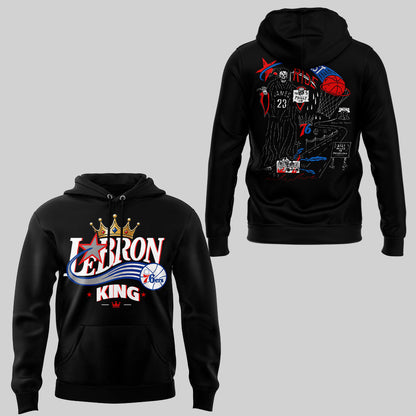 Limited Edition Welcome LBJ To The Sixers Hoodie