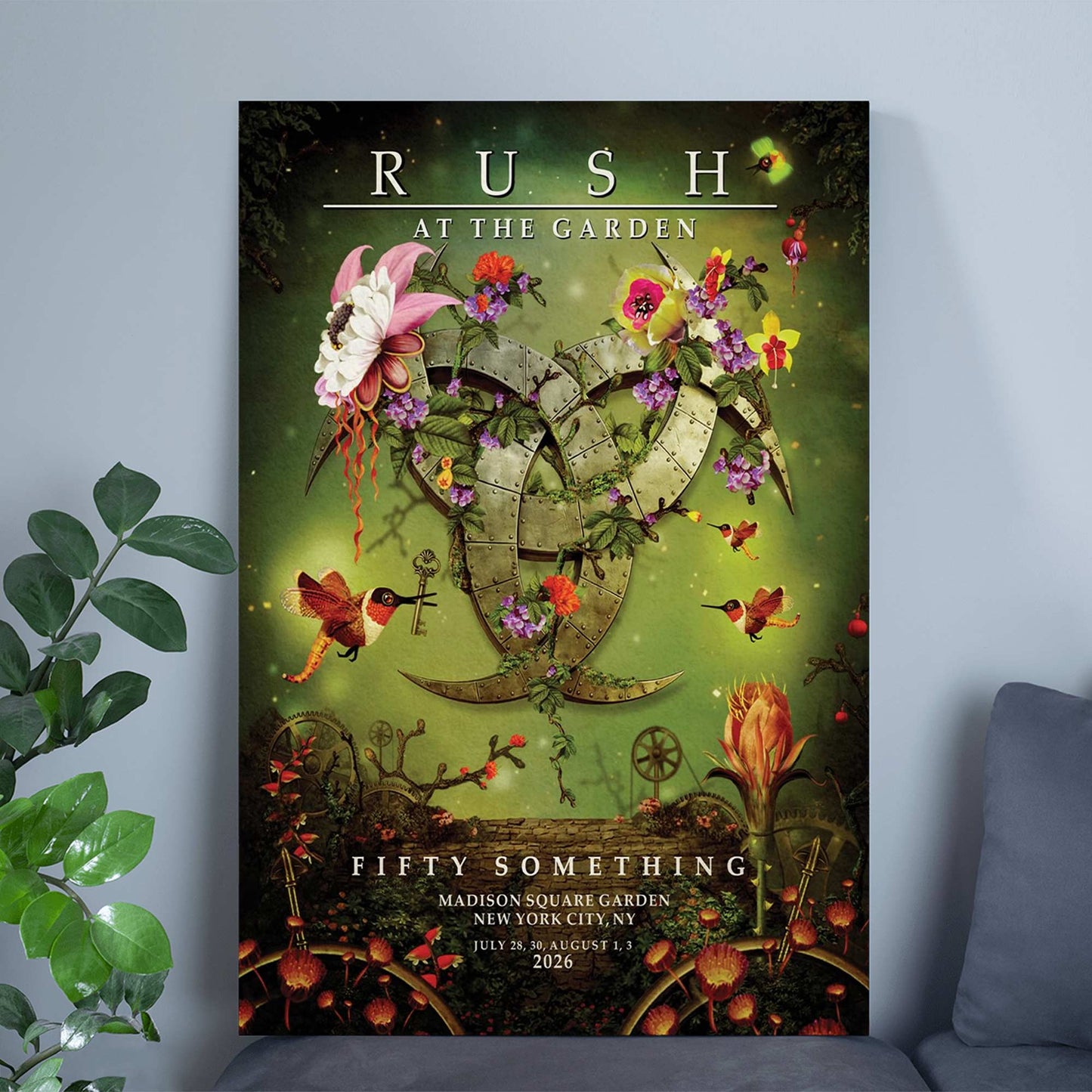 Limited Edition Fifty Something Tour at Madison Square Garden,NY Poster