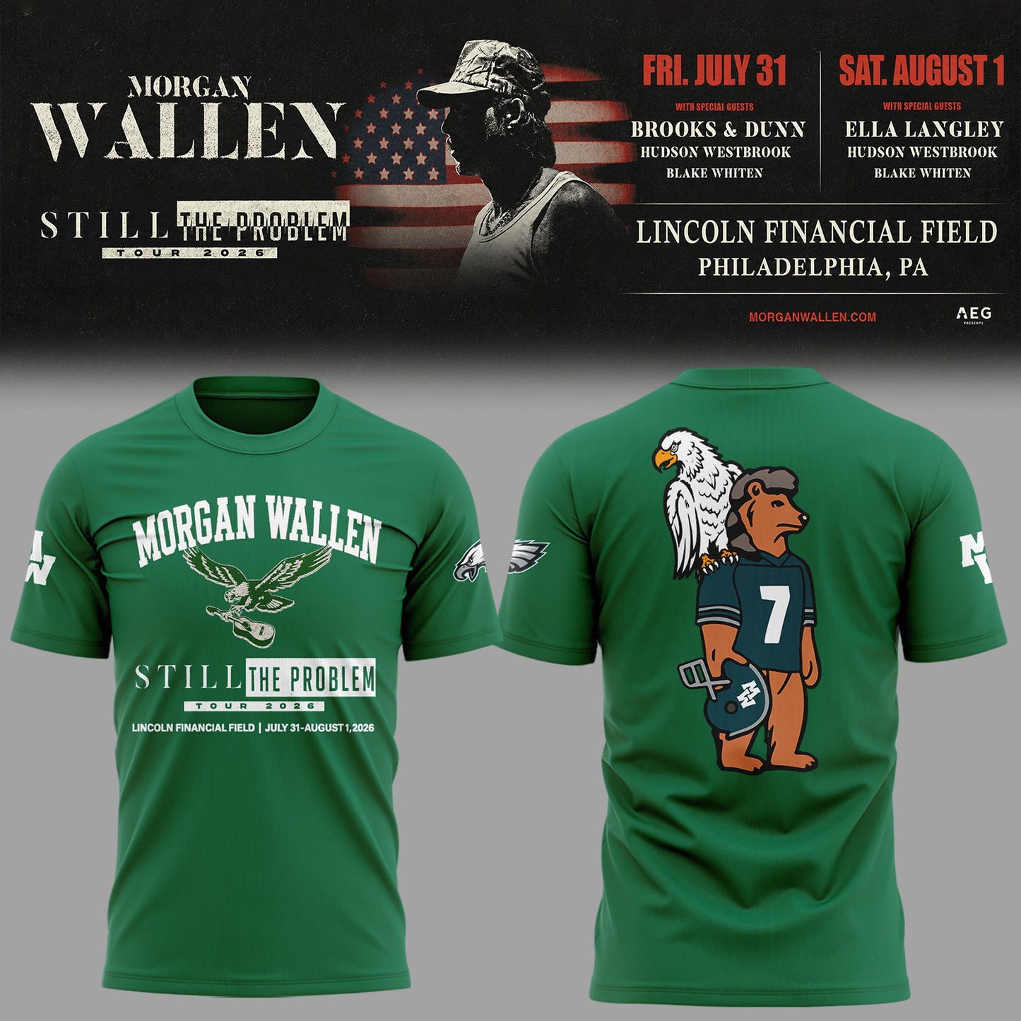 MW “Still The Problem Tour”at Lincoln Financial Field,PA Shirt