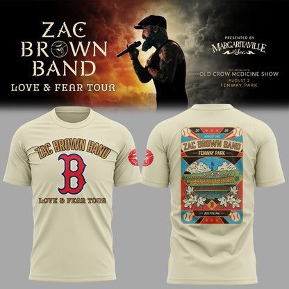 Limited Edition Love & Fear Tour in Boston,MA Shirt