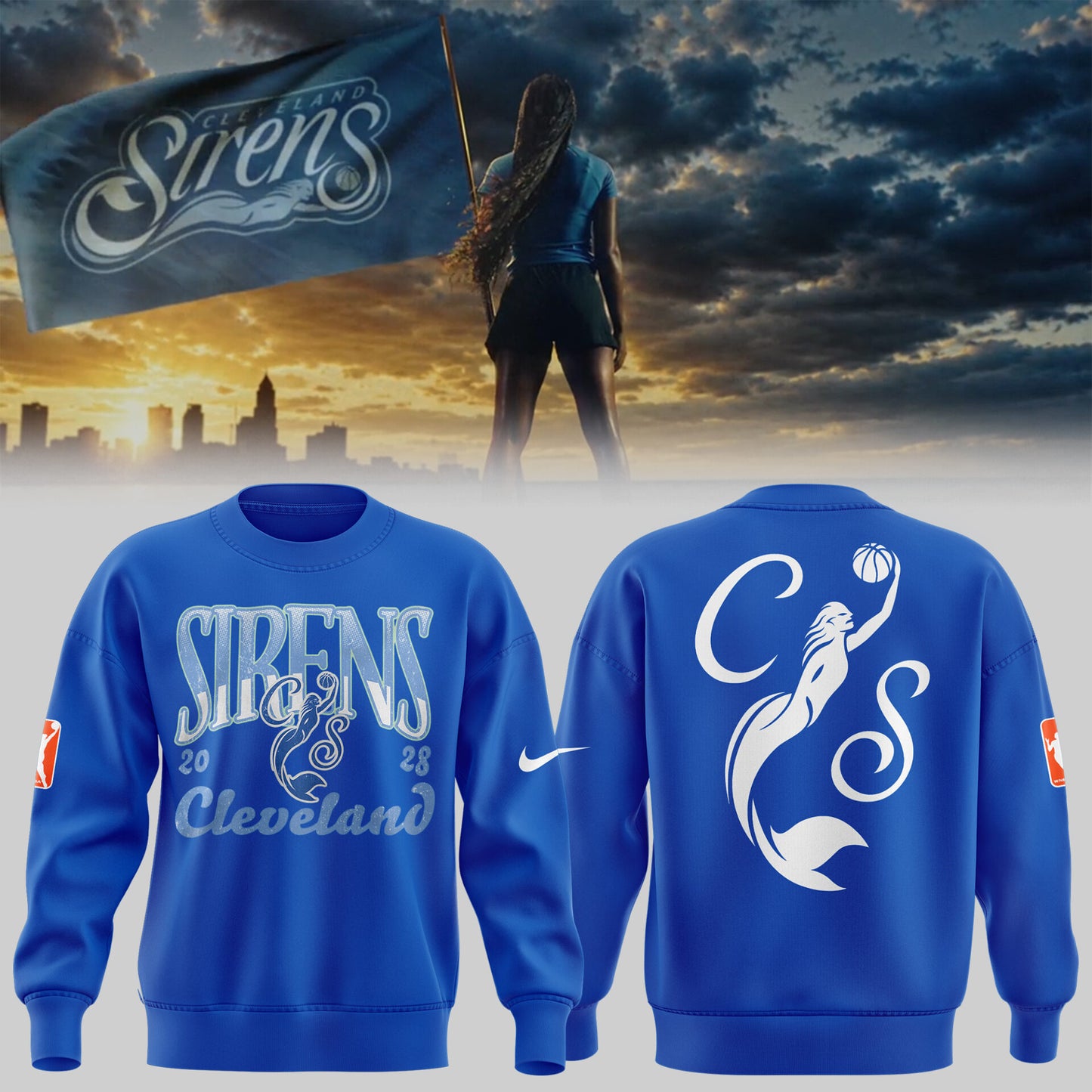 Limited Edition Cleveland Sirens Sweatshirt