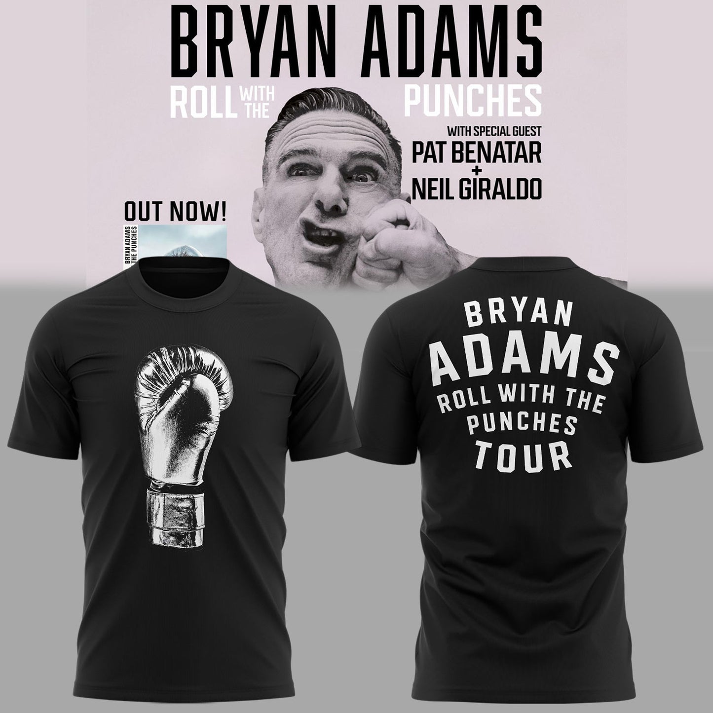 Limited Edition Roll With The Punches Tour 2026 Shirt