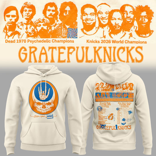 Limited Edition GRF KNICKS 🏀🌹☠️ Hoodie