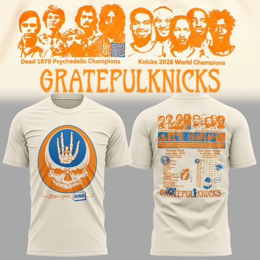 Limited Edition GRF KNICKS 🏀🌹☠️ Shirt