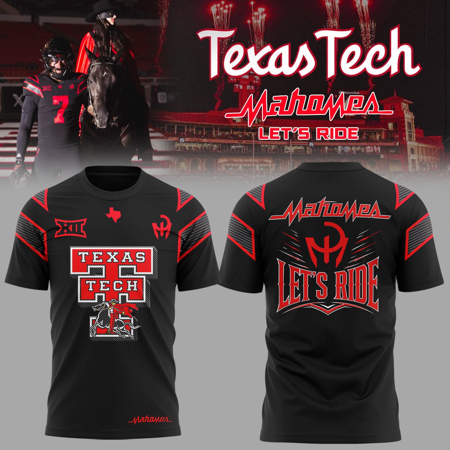 Limited Edition Mahomes “Let’s Ride” Shirt
