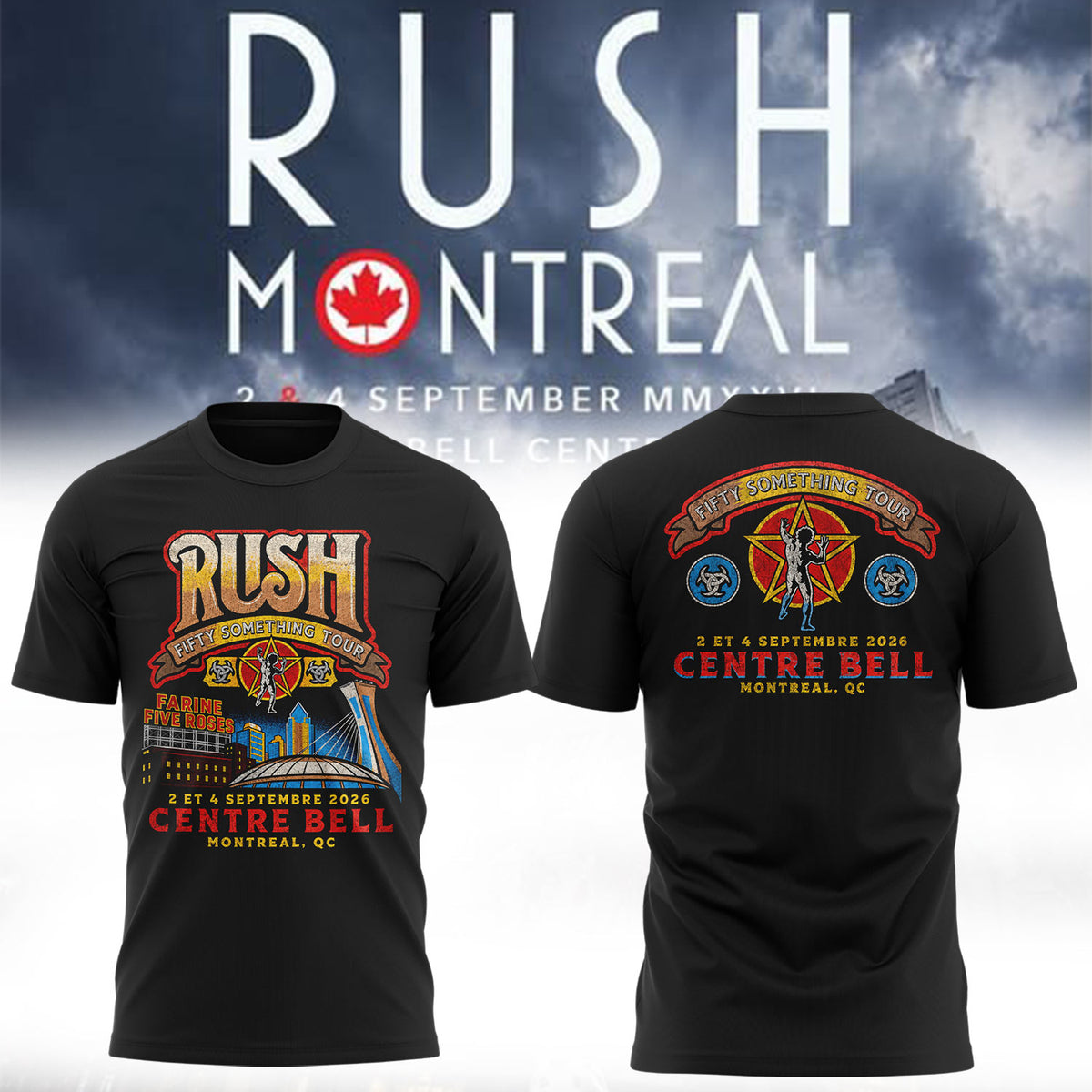 Limited Edition Fifty Something Tour At Montreal Shirt