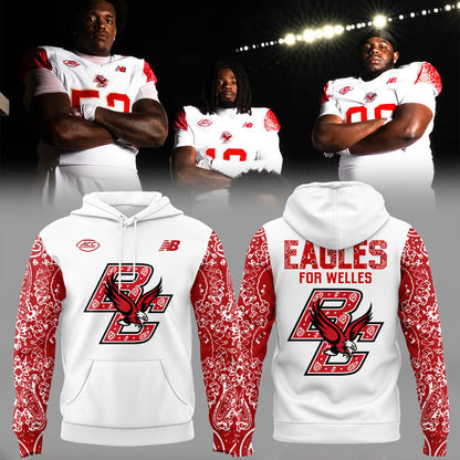 Limited Edition Red Bandana For Welles Hoodie