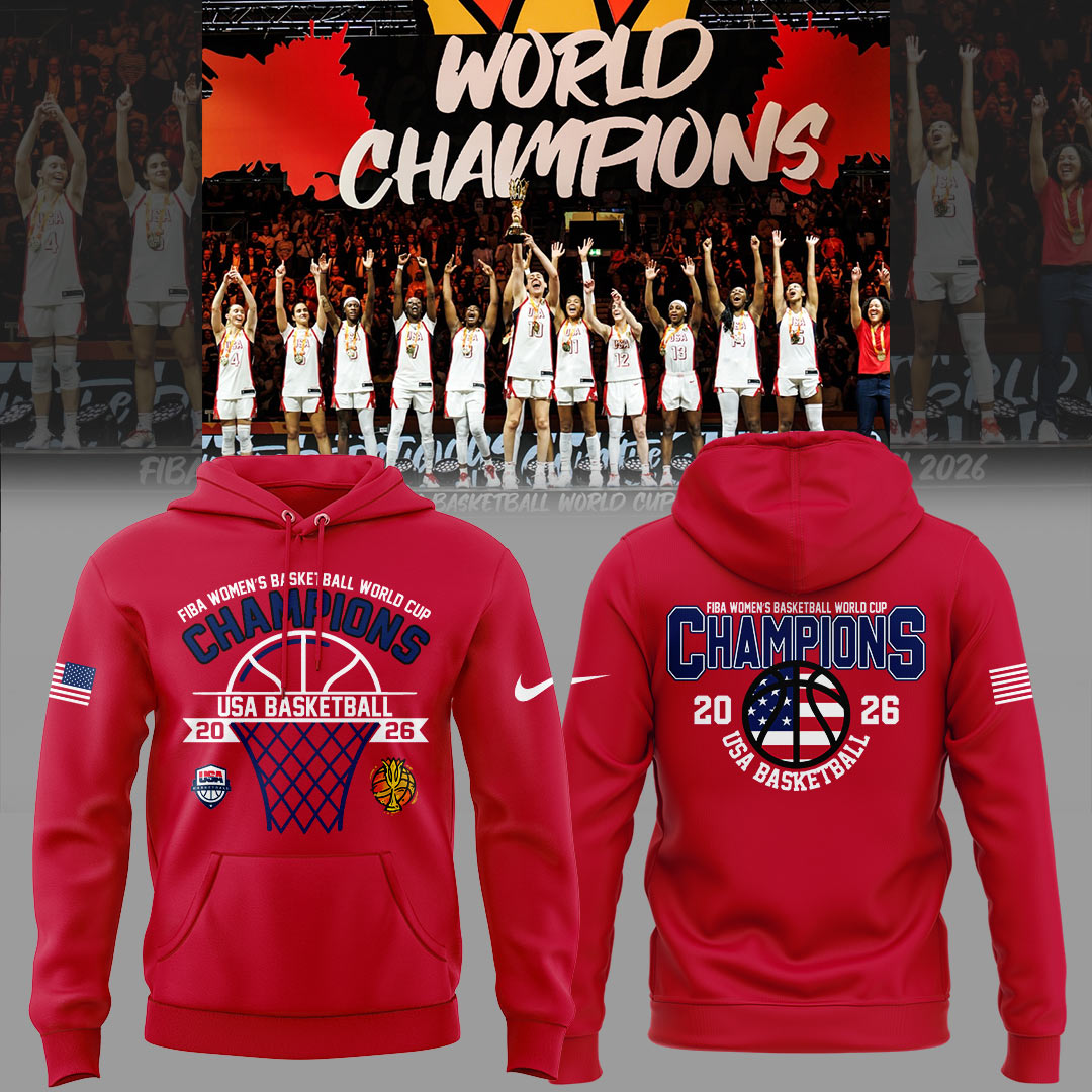 Limited Edition FIBA Women’s Basketball WC 2026 Champions 🏀🏆 Hoodie