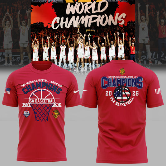 Limited Edition FIBA Women’s Basketball WC 2026 Champions 🏀🏆 Shirt