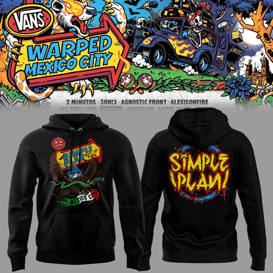 Limited Edition Vans Warped Tour Mexico City 2026 Hoodie