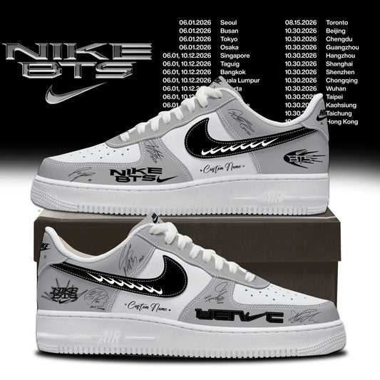 _ BTS Limited Edition AF1 Sneakers