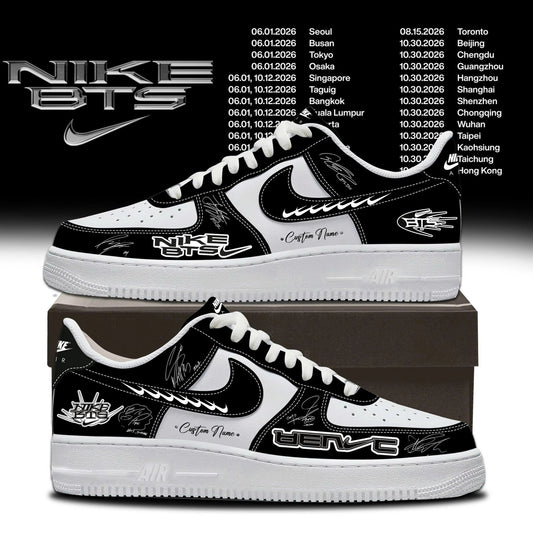 _ Nike BTS Limited Edition AF1 Sneakers
