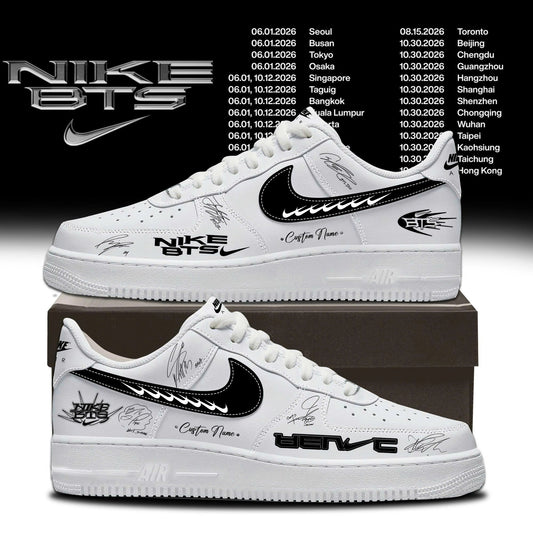 _ BTS Limited Edition AF1 Sneakers