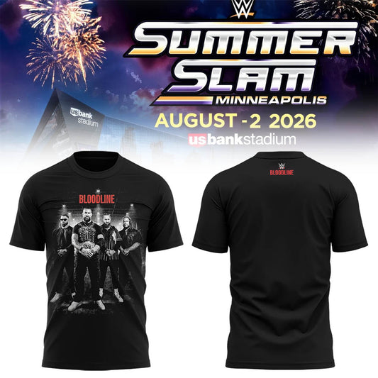 Limited Edition Summer Slam 2026 In Minnesota Shirt