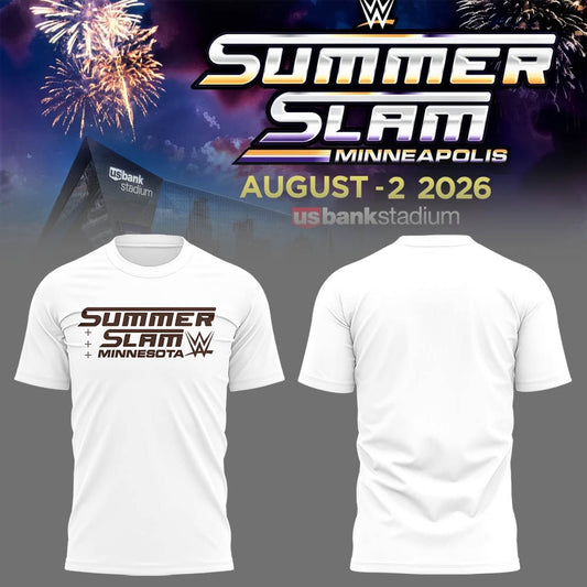 Limited Edition Summer Slam 2026 In Minnesota Shirt