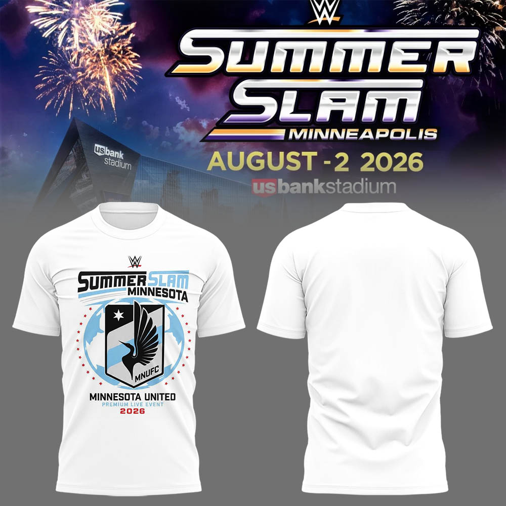 Limited Edition Summer Slam 2026 In Minnesota Shirt