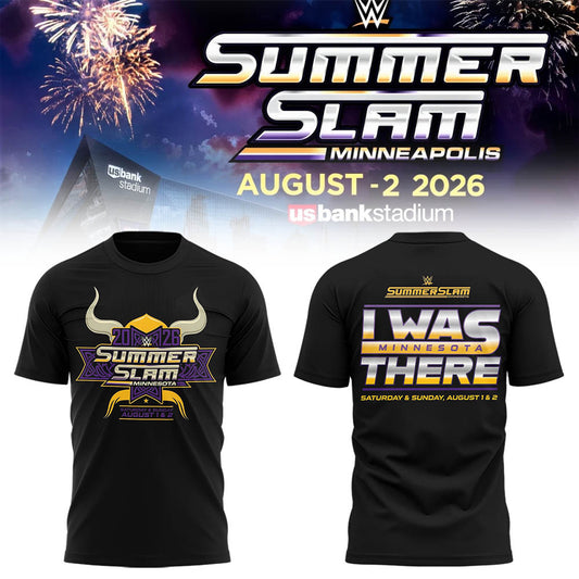 Limited Edition Summer Slam 2026 In Minnesota Shirt