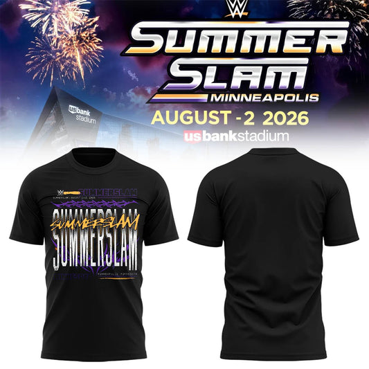 Limited Edition Summer Slam 2026 In Minnesota Shirt