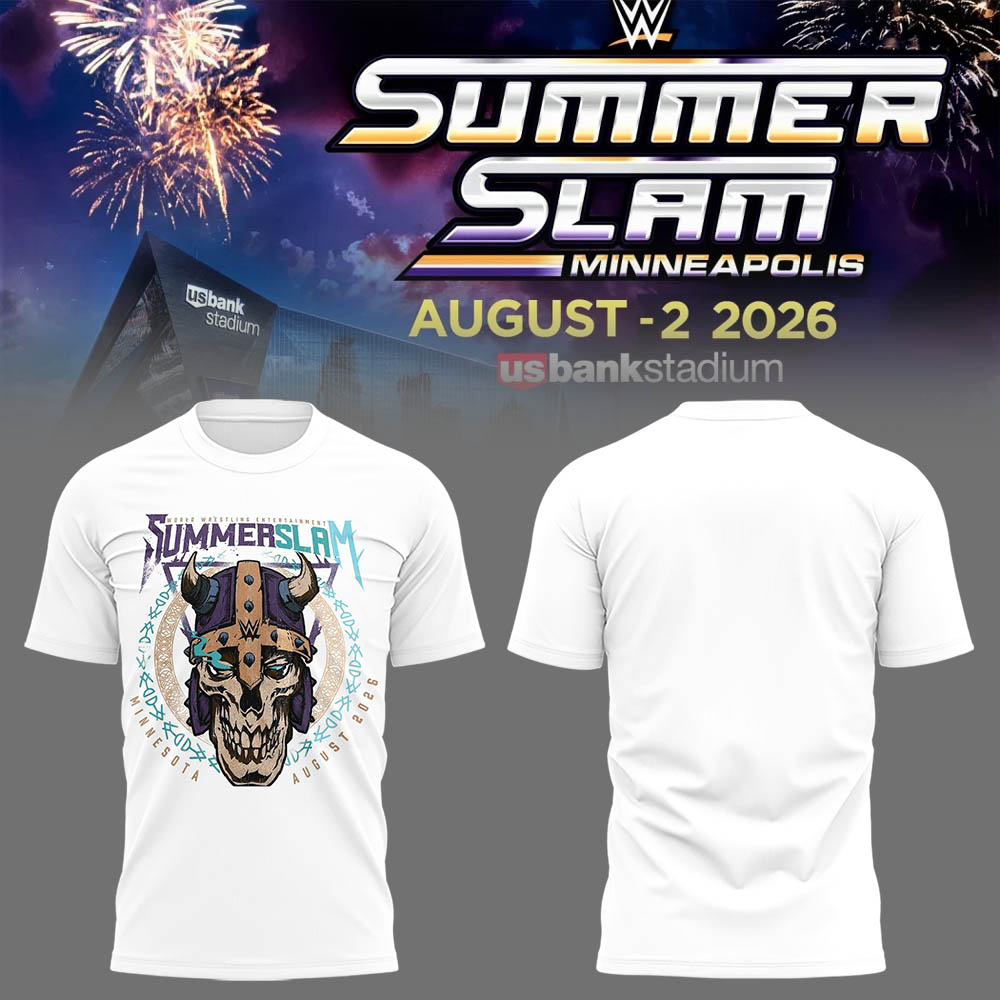 Limited Edition Summer Slam 2026 In Minnesota Shirt