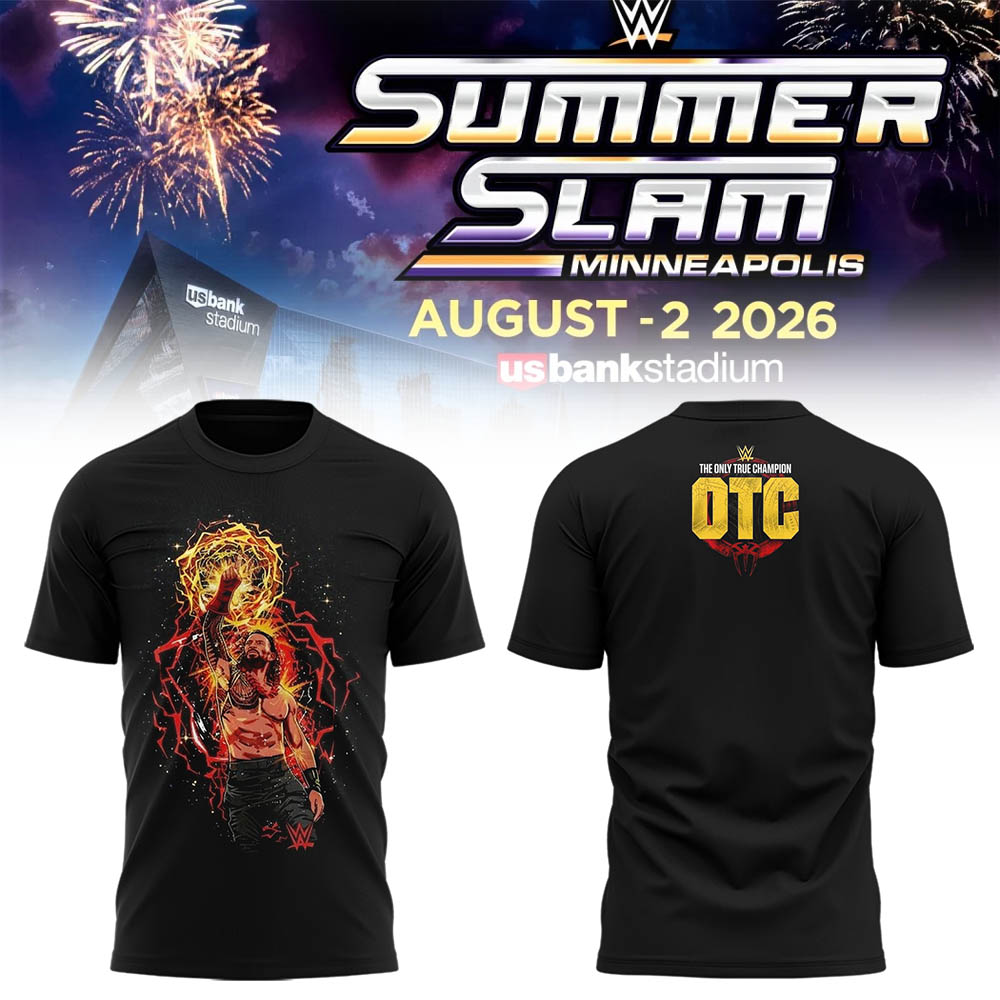Limited Edition Summer Slam 2026 In Minnesota Shirt