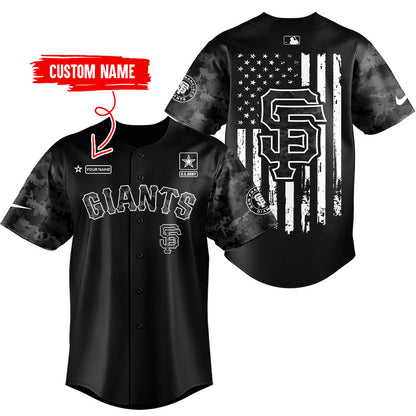 Limited Edition Astros x U.S Army Black Camo Custom Name Jersey