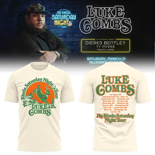 Limited Edition “My Kinda Saturday Night Tour” Tshirt