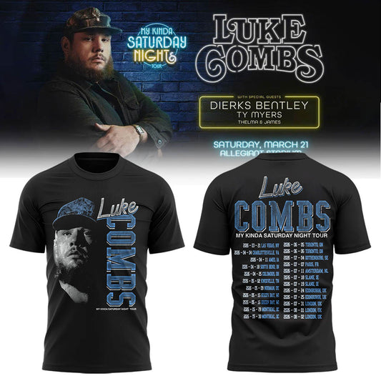 Limited Edition “My Kinda Saturday Night Tour” Tshirt