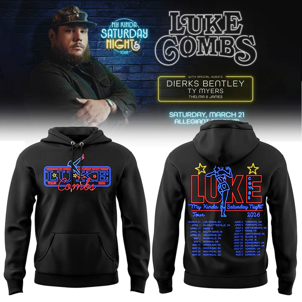 Limited Edition “My Kinda Saturday Night Tour” Hoodie