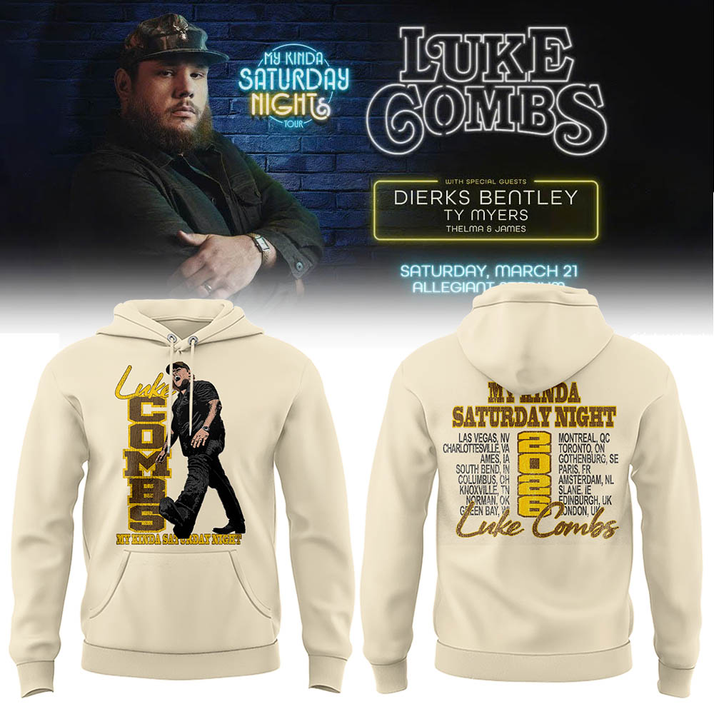 Limited Edition “My Kinda Saturday Night Tour” Hoodie