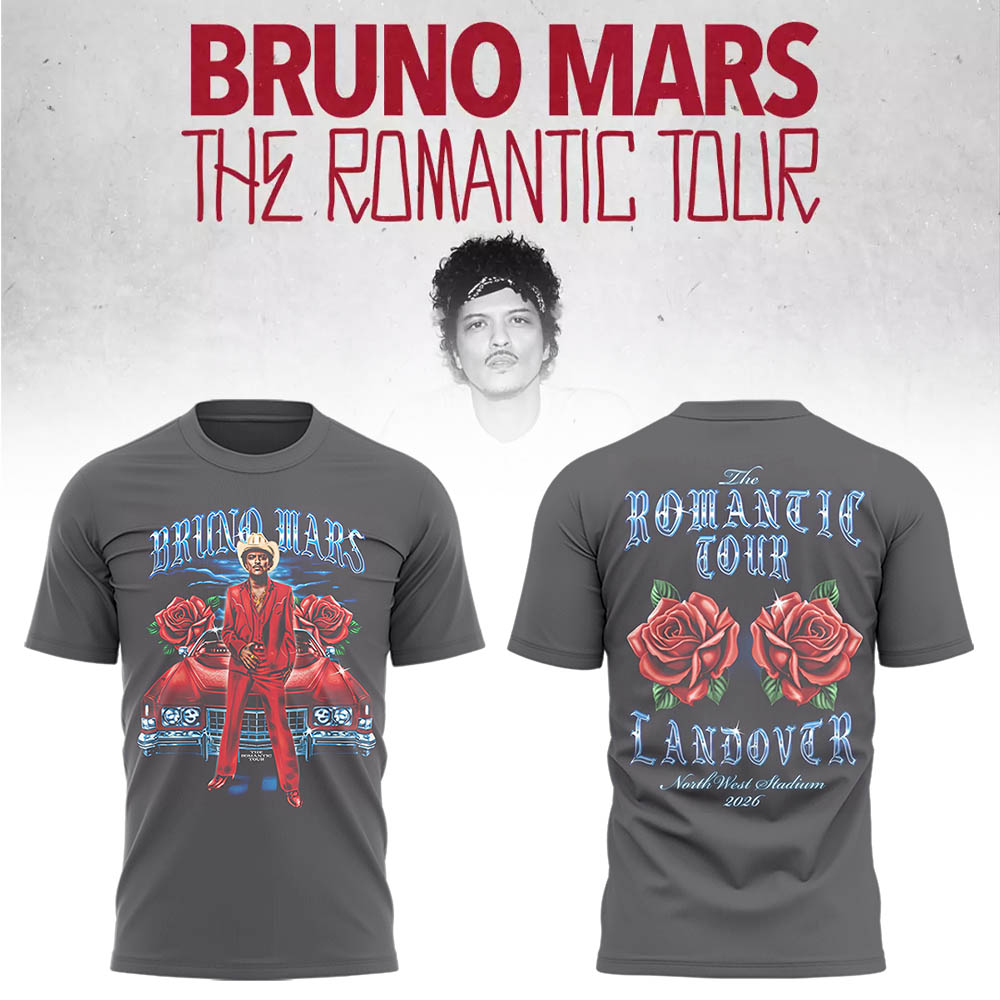 Limited Edition The Romantic Tour 2026 At Northwest Stadium Shirt