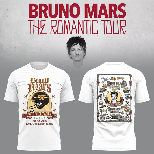 Limited Edition The Romantic Tour 2026 At Northwest Stadium Shirt
