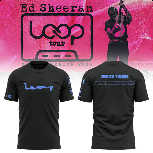 Ed “North American Loop Tour 2026” 🎸➕✖️➗ Shirt