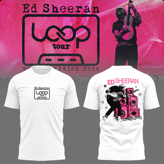 Ed “North American Loop Tour 2026” 🎸➕✖️➗ Shirt
