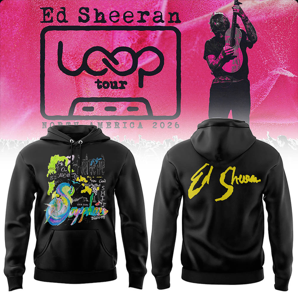 Ed “North American Loop Tour 2026” 🎸➕✖️➗Hoodie