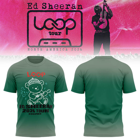 Ed “North American Loop Tour 2026″🎸➕✖️➗ Shirt