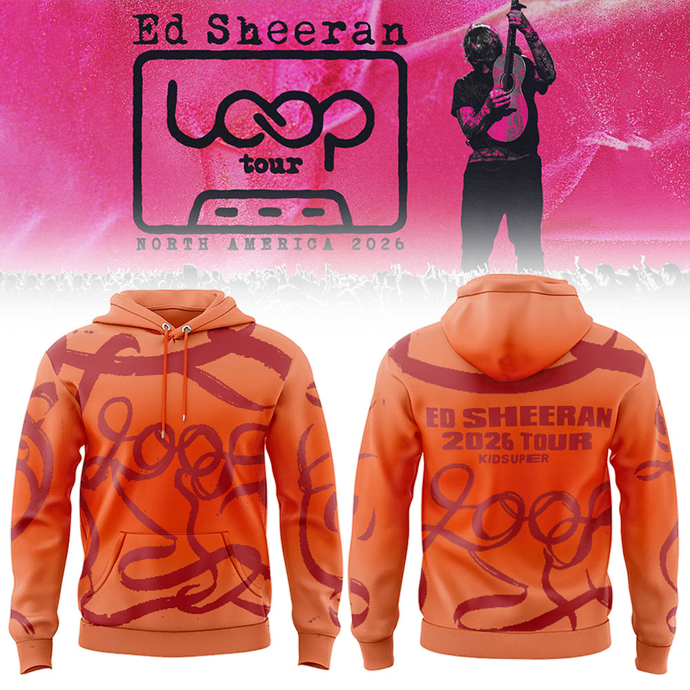 Ed “North American Loop Tour 2026” 🎸➕✖️➗Hoodie
