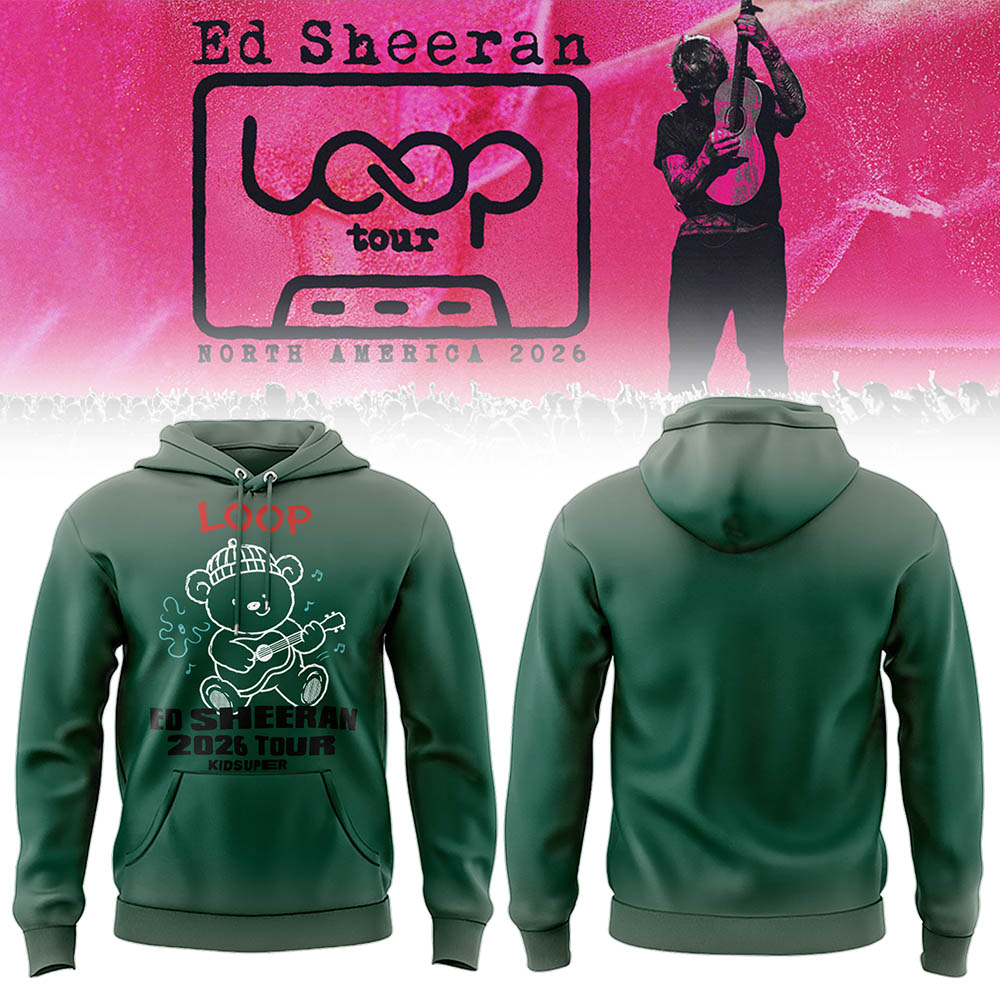 Ed “North American Loop Tour 2026” 🎸➕✖️➗Hoodie