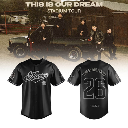 FR 🎤🎶 “This is Our Dream Tour” Baseball Jersey
