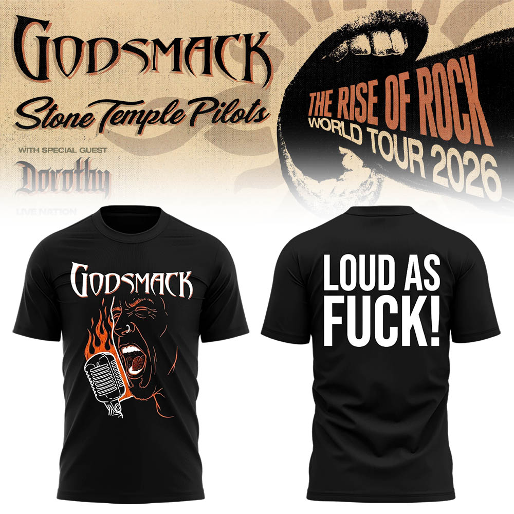 Limited Edition “The Rise Of Rock” Tour 2026 Shirt