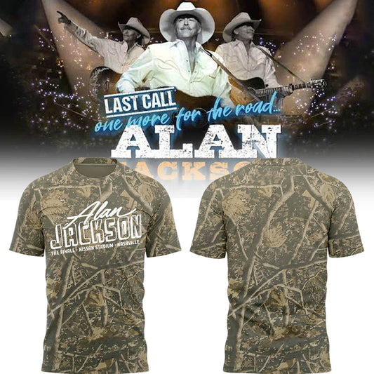Exclusive Version Alan Jackson “Last Call… The Finale” 2026 Tshirt